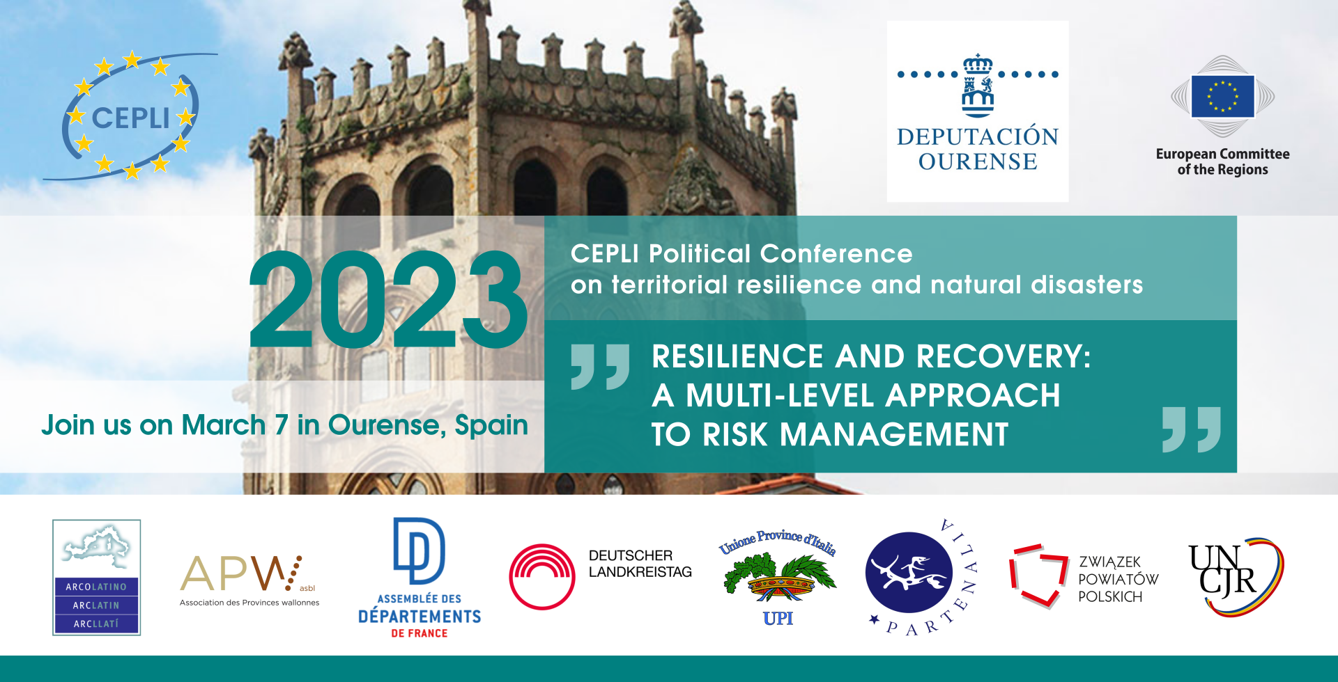 Event description CEPLI Political Conference March, 7th, 2023 – Ourense Pazo de Vilamarin