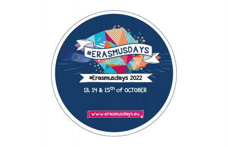 #ErasmusDays 2022 - 13, 14 and 15th of October